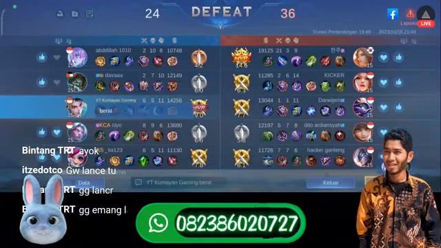 HERO BARU NOLAN, Push Mobile Legends part 26 - Kumayan Gaming смотреть онлайн