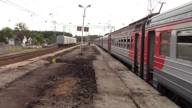 ЭР2Т-7213, станция Крёкшино смотреть онлайн