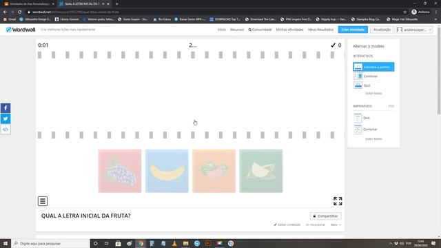 Tutorial Wordwall (plataforma de jogos) passo a passo o que é, como usar e como postar jogos. смотреть онлайн