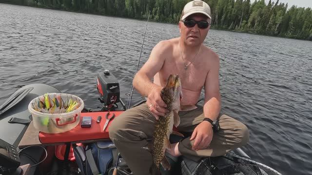 Рыбалка на озере с ночёвкой. ЛЕТО. смотреть онлайн