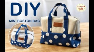 МИНИ-СУМКА «БОСТОН» своими руками.