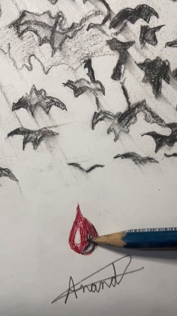 Drawing Count Dracula from Dracula untold #lukeevans #charcoal #art #sketch #vampire #artist #short смотреть онлайн