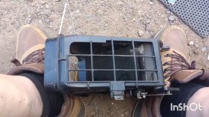 Hyundai Porter 1. Установка фильтра салона.