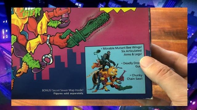 TMNT Killer Bee & Needle Nose Figure Review! 90's TMNT From Playmates Toys смотреть онлайн