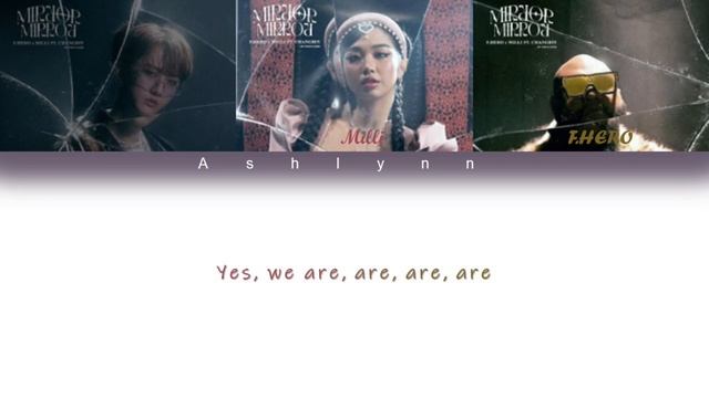 •||Lyrics||• Mirror Mirror - F.HERO X Milli Ft. Changbin [Color Coded Lyrics]
