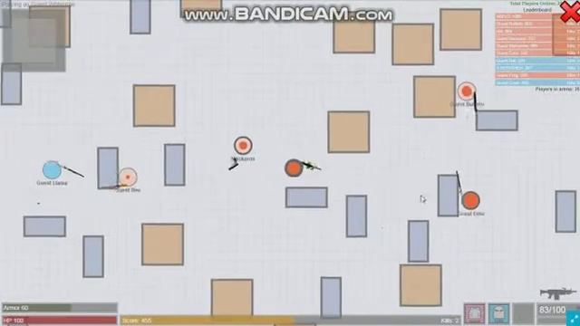 Я играю в игру Gats.io. смотреть онлайн
