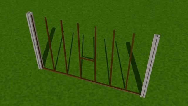 Забор «Плетёнка» из ДПК HILST смотреть онлайн