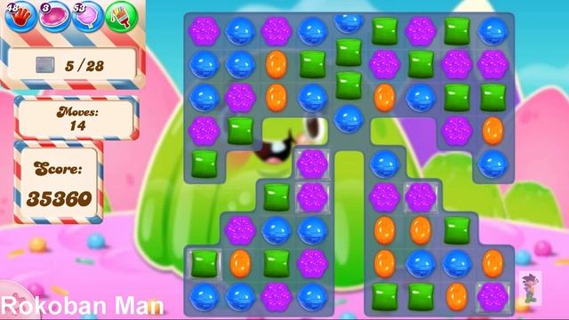 Minty's Cake Quest - Gothenburg - Sweden - Candy Crush Saga - No Boosters смотреть онлайн