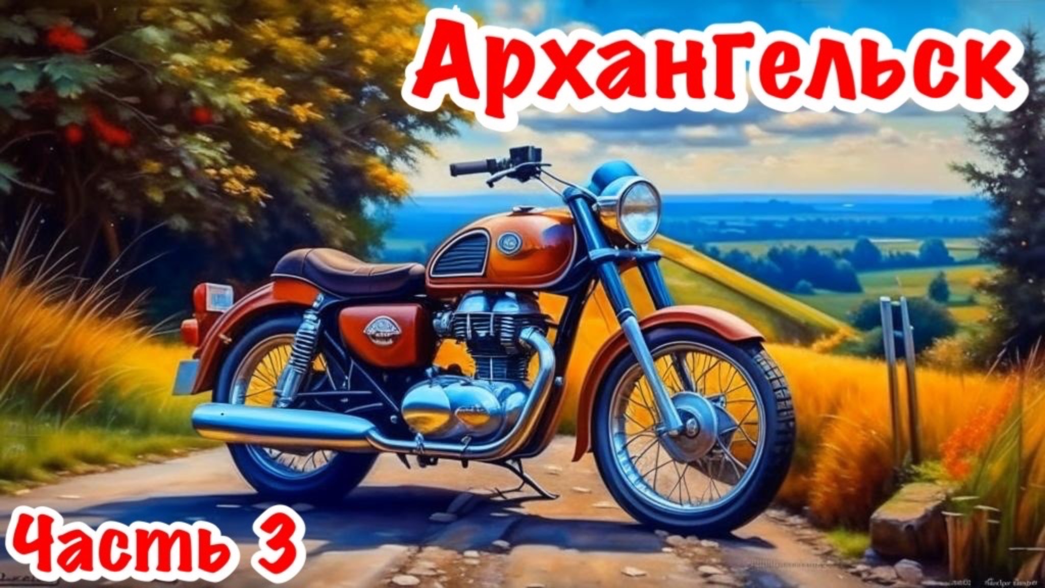 250 КУБОВ - 2500 км. ОДИНОЧНОЕ МОТОПУТЕШЕСТВИЕ В АРХАНГЕЛЬСК. ЧАСТЬ 3