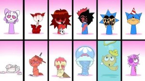 Спрунки - все фазы. большая подборка. анимация