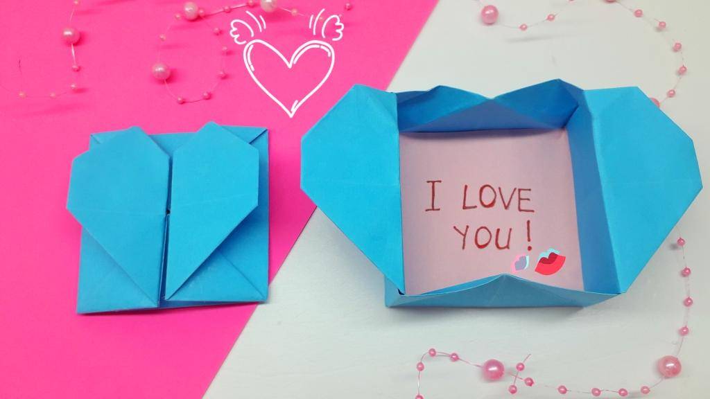 СЕРДЕЧКО ВАЛЕНТИНКА из бумаги. Оригами СЕРДЦЕ | Valentine's heart. Origami Heart смотреть онлайн