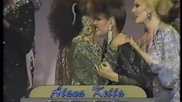 Dana Douglas, Tandi Andrews, Ginger Grant, Alana Kela, & Shante @ Miss Continental 1986 Top 5 Q&A