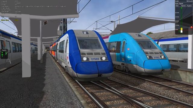 French Z21500 in Open Rails смотреть онлайн