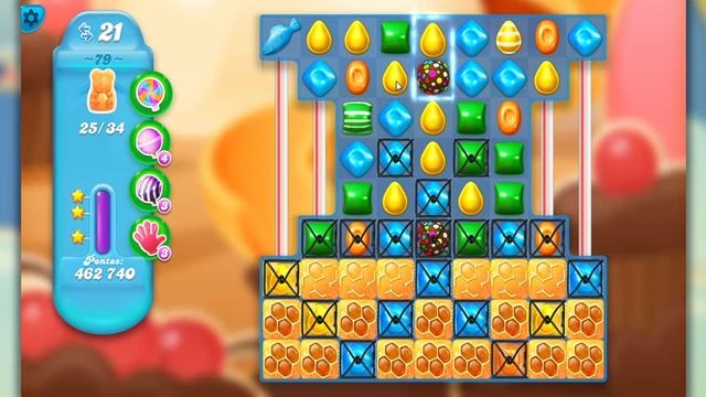 Candy Crush Soda Saga - Fase 00079 - Jardim de Mel смотреть онлайн
