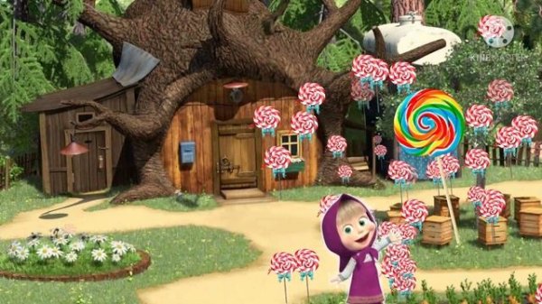 Masha and the bear  - Sweet tooth song la dolce vita