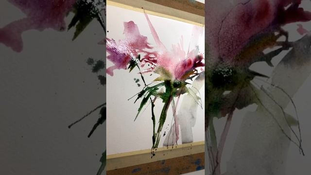 Loose Sketch Watercoloring with Pamela Harnois смотреть онлайн