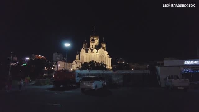 Вечерний Владивосток,Корабельная набережная (16 сентября 2023). смотреть онлайн