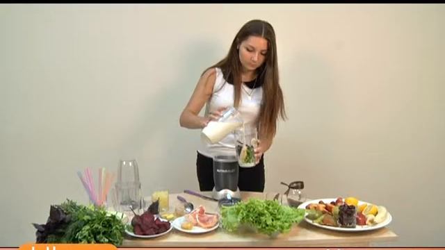 Програма очищення організма -- Салатно-імбирний нутрібласт смотреть онлайн