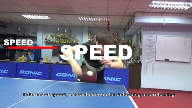 Donic Bluefire M3 Short Video