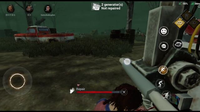 Dead by Daylight Mobile Survivor Meg in Autohaven Wreckers смотреть онлайн