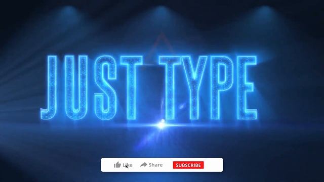 Alphabet 3D Neon LED ||  Abc And Social Media Icons || Free Download AE Project || 3d