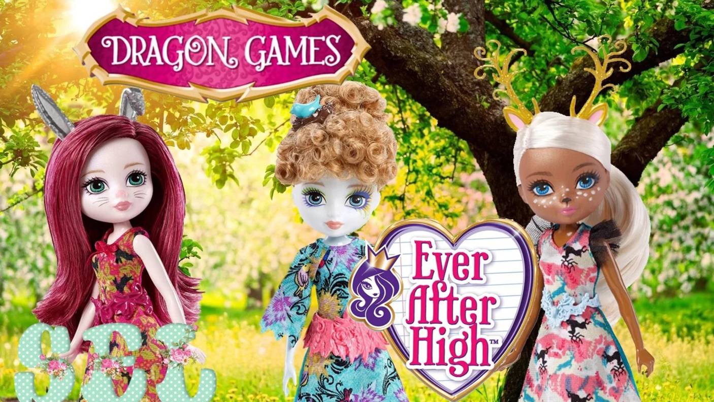 Обзор Распаковка Эвер Афтер Хай Игры Драконов Лесные Пикси Ever After High Dragon Games Forest Pixie смотреть онлайн