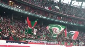 Кричалка Локомотива на матче со Спартаком!!! 💪