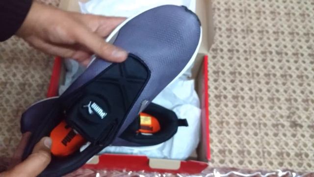 Puma EF cushion Slipon Fade Sports shoes Unboxing and Review смотреть онлайн