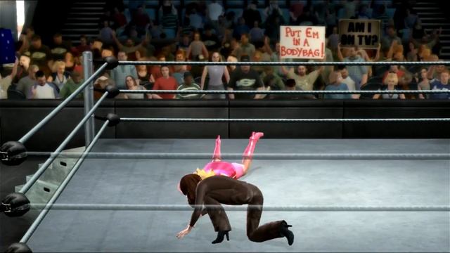 Blair Alexsis vs Valory Irene in wwe svr 2008 (PS3) смотреть онлайн