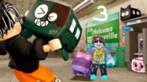 поезд монстров метро роблокс!? (3 часть!)