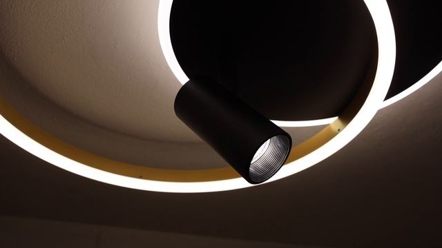 Люстра Gota 2786-450 BK+GD, LED 72W+3W (484813) IR смотреть онлайн