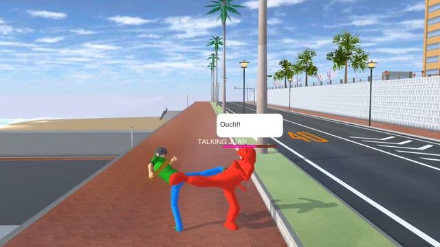 Baldi Vs Talking Juan || SAKURA School simulator смотреть онлайн