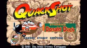 Полное прохождение  QuackShot Starring Donald Duck на Sega Mega Drive [HD] LongPlay