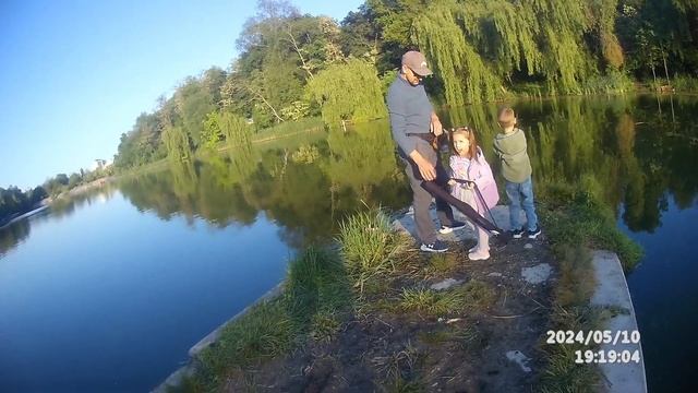 Fly fishing . Нахлыст , ничего сложного!!! Заброс , заброс и опять работа над ошибками... смотреть онлайн