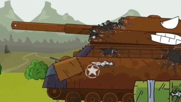 Клип про Ратте #геранд #мультики_про_танки #gerand #cartoons_pro_tanks #базар #Ратте