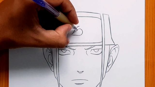 How To Draw Hashirama From Naruto | Hashirama Step By Step | Easy Anime Drawing