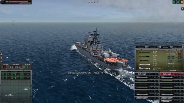 Russian Navy Fires at Black Sea: Cold Waters Gameplay смотреть онлайн