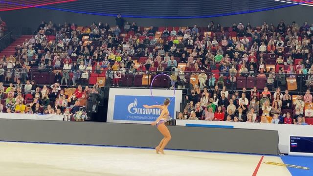 Dina Averina Hoop Grand Prix Moscow 2022 EF смотреть онлайн