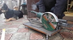 Стойка УШМ с протяжкой своими руками Первые испытания