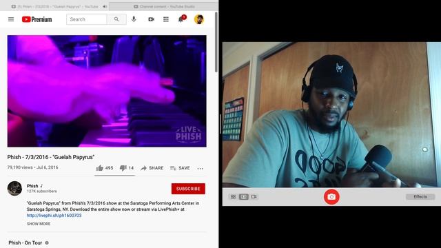 Phish - 7/3/2016 - "Guelah Papyrus" (Reaction) смотреть онлайн