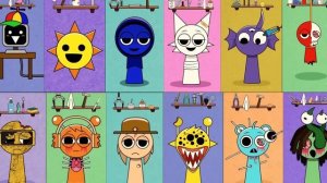 Анимация Спрунки - Мультики про Спрунке  -Мультфильмы Sprunki  #sprunki #incredibox