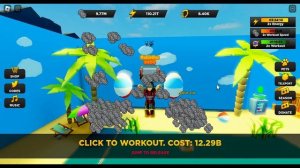 8400th Rebirths and Speedrun on Strongman Simulator Roblox