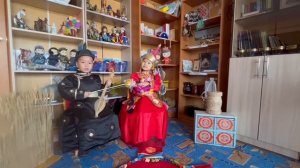 песня "Хырбача" Ондар Дарима, Хомушку Байза. Воспитатель Салчак Аэлита Орлановна