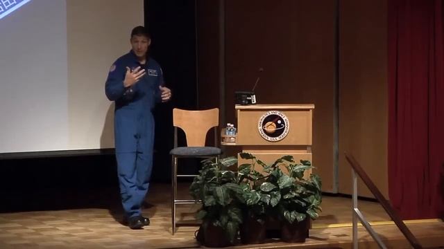 Astronaut Mike Hopkins Talks Living and Working in Space while visiting Goddard Space Flight Center смотреть онлайн