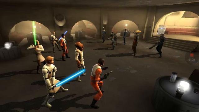 SWGOH проходим светлую битву 9б на 3 звезды смотреть онлайн