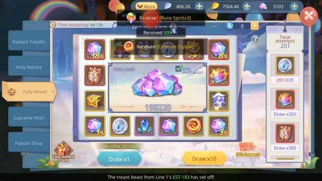 Guardians of Cloudia - EdForReal - Paladin Diamond of Time event 5.4.23 (rates still trash 😡) смотреть онлайн