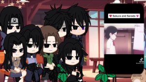 ☆   UCHIHA CLAN REACT TO SARADA+SASUSAKU {P2} //GCRV// ☆