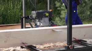 Пилорама Бензиновая Шинная (340)  12л.с