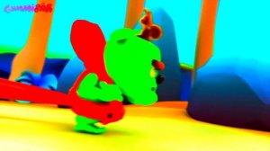 NEON & DEEP VOICE Gummibär REQ VIDOE Banga Man Strange Gummy Bear Song