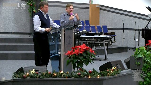 FECG Lahr - O. Riegel - "Новогоднее служение" / "Neujahrsgottesdienst" смотреть онлайн